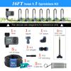 30-5m Small Medium Size Gardening Smart LCD Watering Timer Atomization Spray Kit Mist Cooling System Flexible Adjustable Nozzle