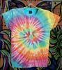 T-SHIRT TIE DYE Haut Tee TyeDie Tshirt Mode Hipster Festival Grunge Arc-en-ciel 14