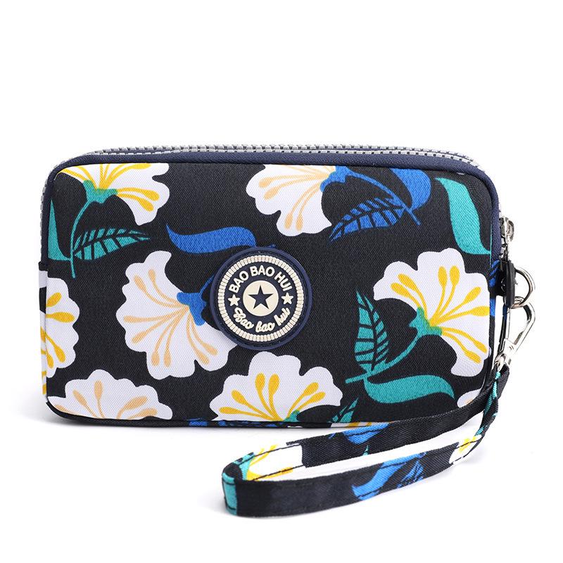 2024 Women's Mini Canvas Wristlet Bag & Coin Purse