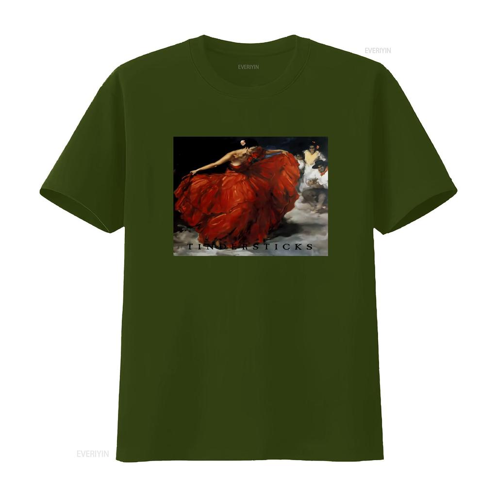 TINDERSTICKS T Shirt Flamenco Dance Art Print Available in S M L XL Sizes vintage Washed Unisex Versatile fashion
