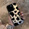 Cow Print Design Case Suitable Phone case for iPhone 17 16 15 14 13 12 11  Plus Pro Max Series Instagram Style Protective Cover