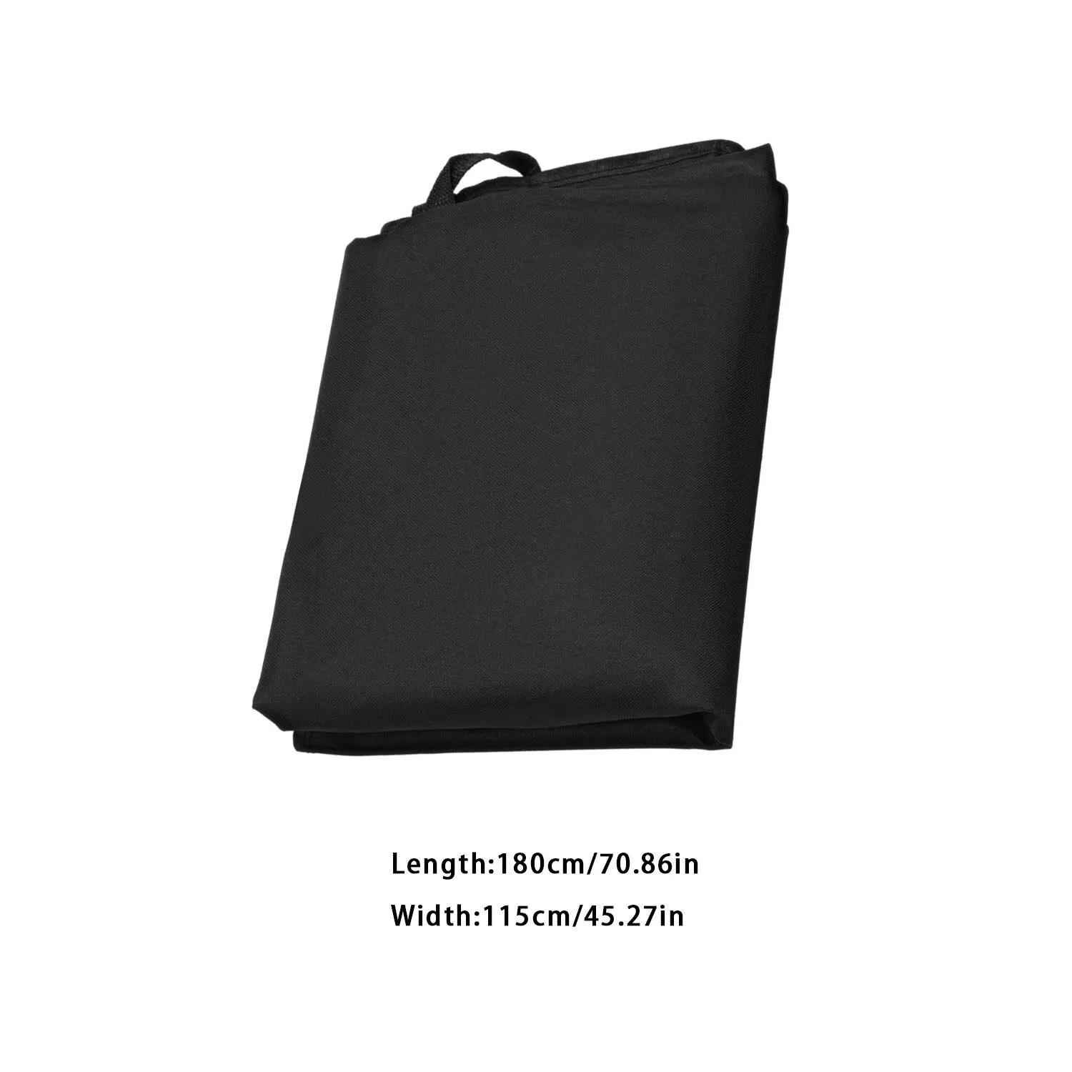 

Black RV Rear Barn Door Awning Cover Waterproof Durable For VW For Ford Rear Barn Door Awning Cover Waterproof Sunshade