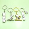 Winter Sports Sled & Snowboard Keychain - Perfect Gift for Snow Enthusiasts