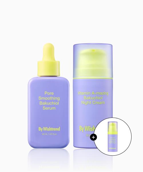 Bakuchiol Serum 30ml + Bakuchiol Cream 30g 2-Piece Set