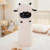 Süßes 80/100/120cm Schaf Plüschtier Langes Schlafschaf Beinpolster Tierpuppe Beruhigendes Plüschtier Geschenk Dekoration
