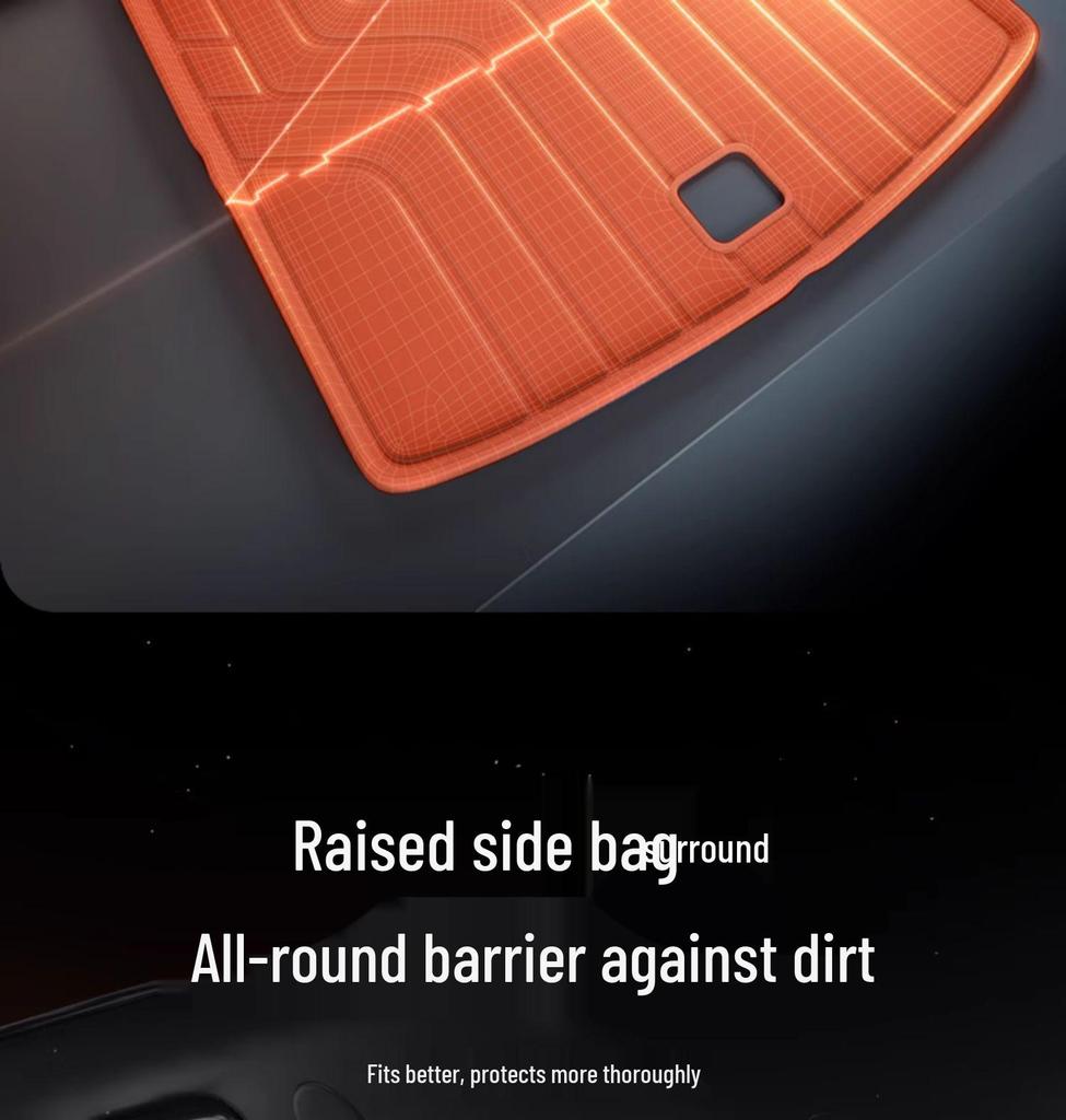 BYD Tang L Trunk Mat TPE25 for New EV/DMI/DMP - Tail Box Accessories