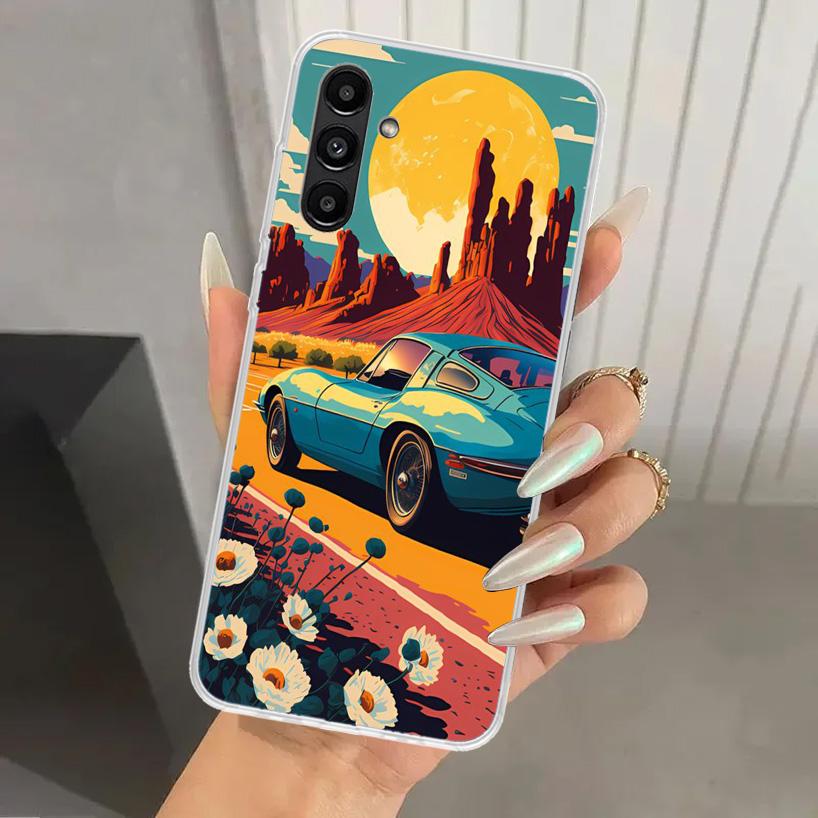

Classic Vintage Old Retro Car Phone Case for Samsung Galaxy A17 A16 A37 A26 A36 A57 A56 A15 A25 A35 A55 A14 A24 A34 A54 A13 A23 Samsung A16