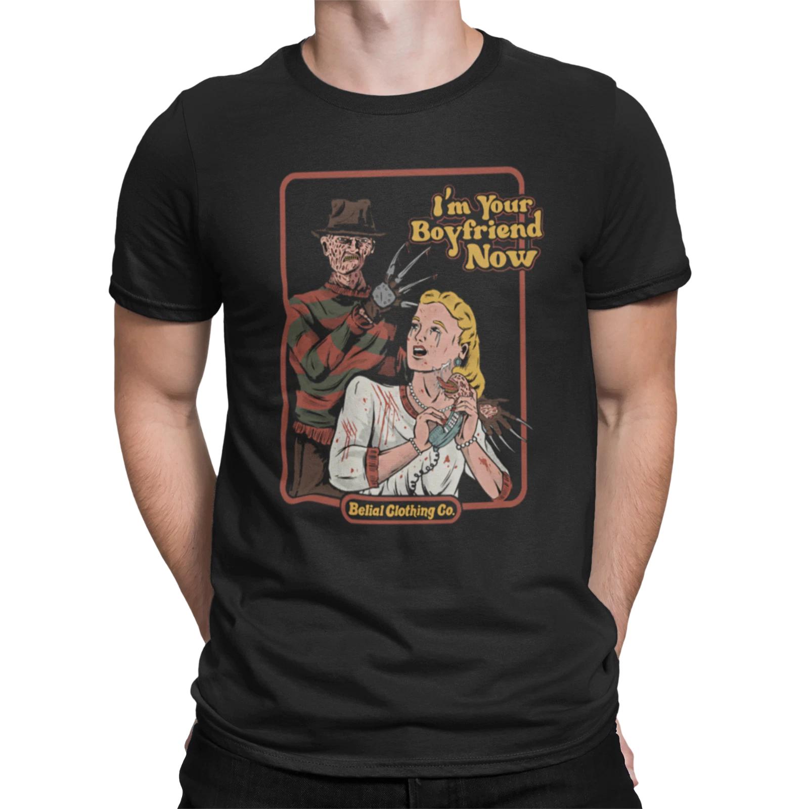 

nightmare on elm street horror film movie birthday gift funny halloween t shirt M