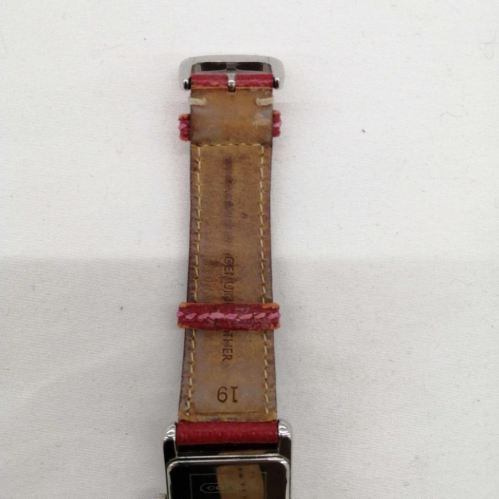 Used COACH W502 quartz watch