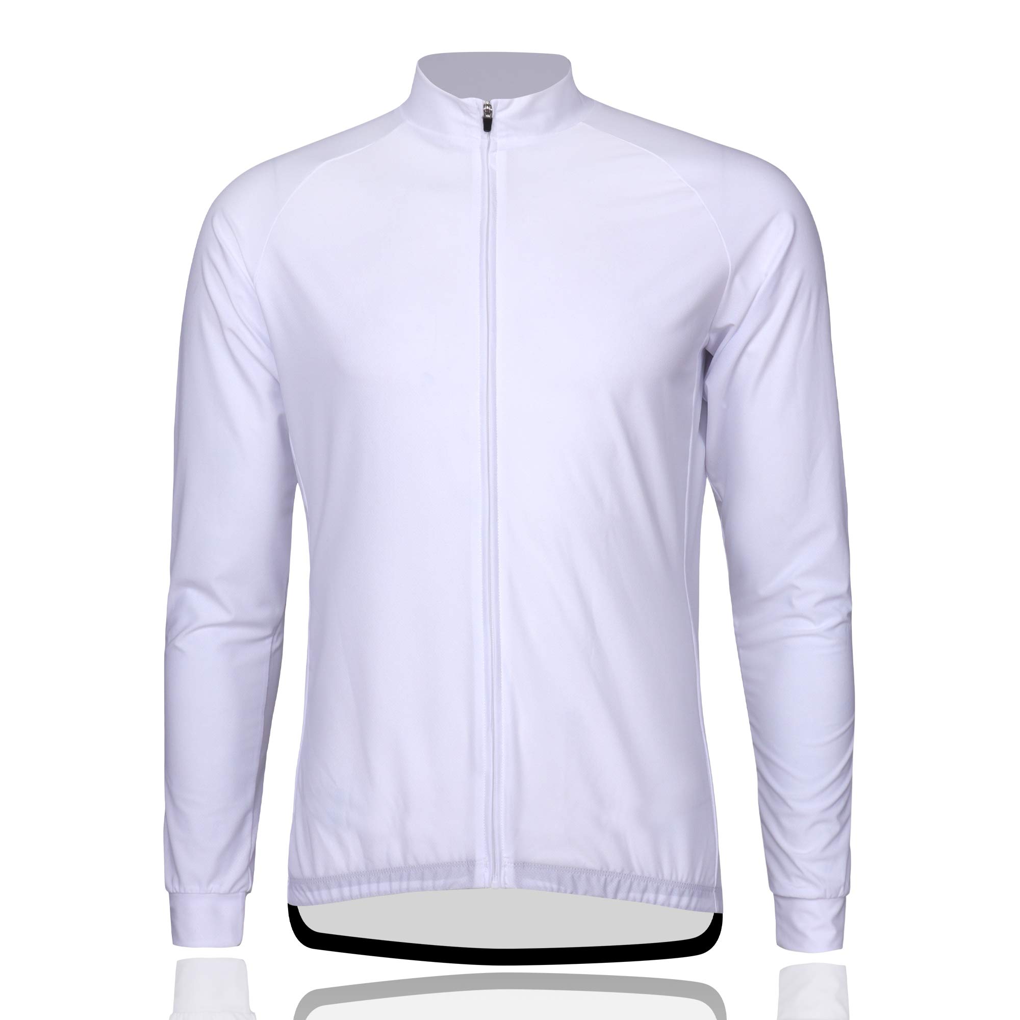 

Более чем повседневная веломайка с длинным рукавом, размер 3XL, мужская (LVP-020), Белый, белый