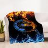 1PC Mortal Kombat Outdoor Blanket Lightweight Flannel, Soft & Warm, All-Season, Outdoor, Camping, Living Room, Office,  L1106052
