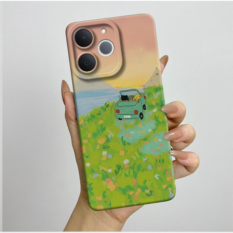 For Realme Note 70T Phone Case Aesthetic Butterfly Flower Anti Drop Protection Covers For Realme Note 70 T Note70T Bumper Casing