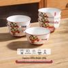 Starry Sky Ceramic Rice Bowl Set