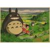 Vintage Retro Paper Anime Poster - Tonari No Totoro Miyazaki - Wall Decor - Vintage Home Decor - Kids Room Decoration