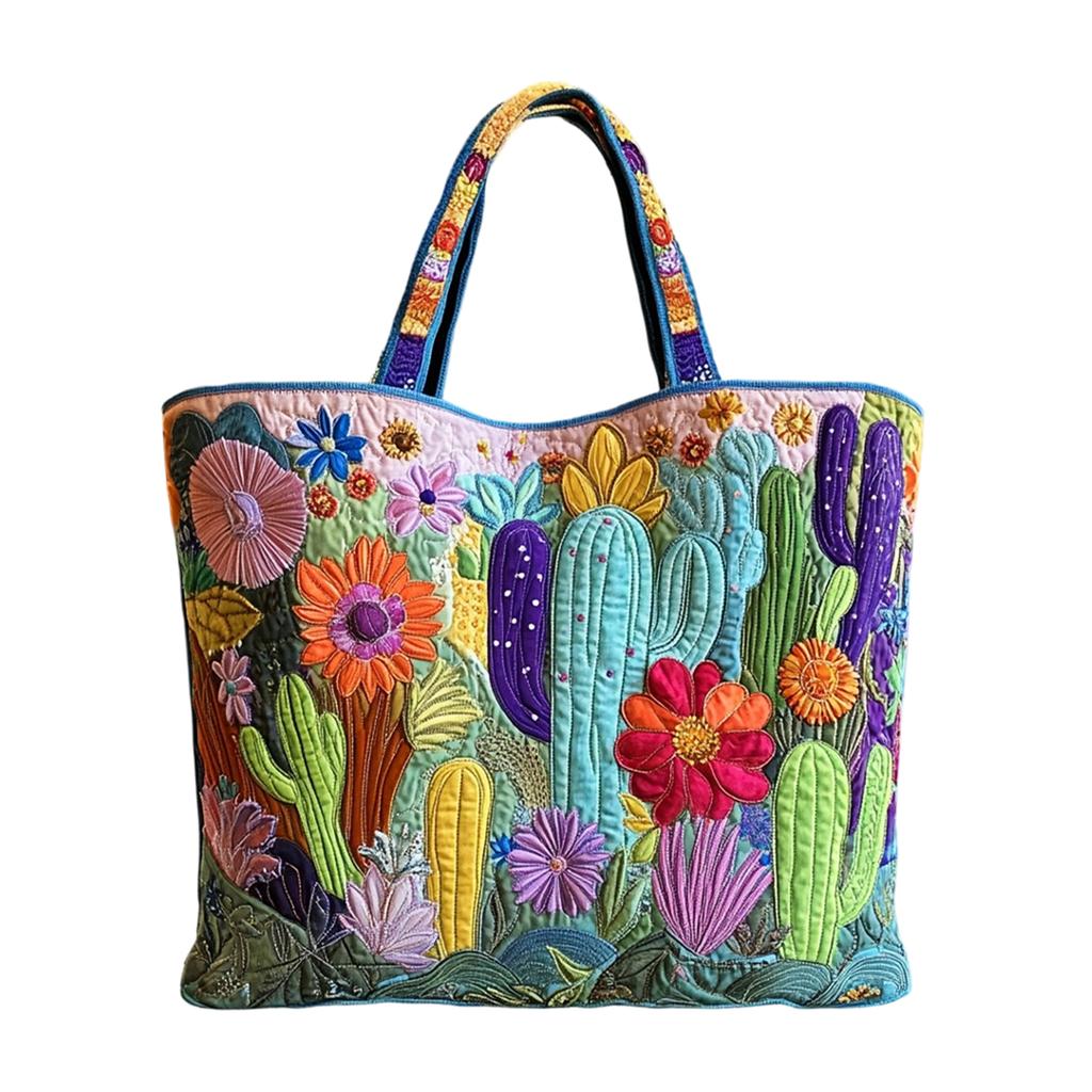 3D Digital Printing Handbag With Personalized Floral Design Cotton Bag