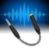 Plug and Play 4.4mm to 3.5mm Adapter Cable 8 Strands of Stranding Cable  For Music Players