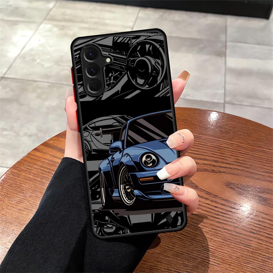 Japan Sports Cars Phone Case for Samsung Galaxy A32 A73 A36 A31 A56 A72 A23 A52 A71 A21 A22 A25 A26 Soft Cover