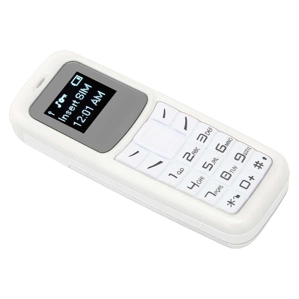   Mobile Cell Phone Small Mobile Phone   Headset Dialer with Ear Hook Support SIM 0.66inch