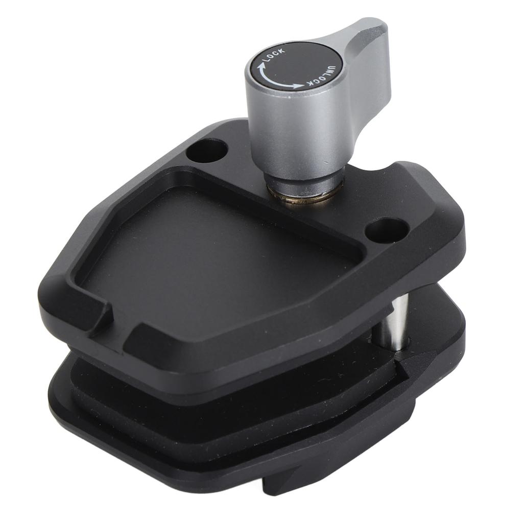 Motorcycle Windshield Camera Mount Aluminum Alloy Motorcycle Windshield Clip Bracket for Insta360 X4 ONE X2 Ace Pro