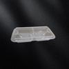 Square Latching Two-Compartment Takeaway Container