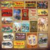 Vintage BSA Motorcycle Metal Tin Sign Retro Garage Club Pub Bar Wall Decor Home Decoration Plate YI 26T0104 26T0104