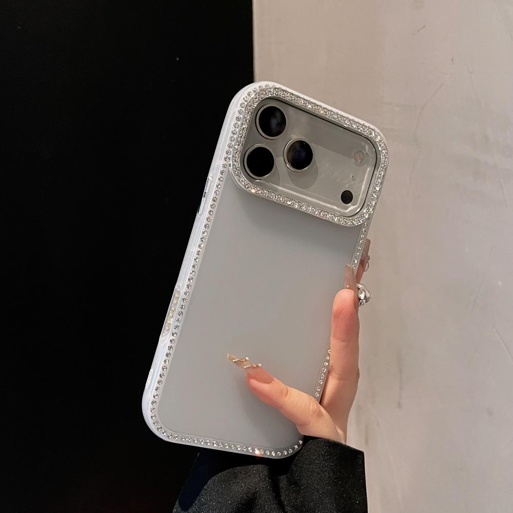 

IMD Diamonds Glitter Phone Case For iPhone 17 16 15 14 Plus 13 12 11 Pro Max 16Pro Shockproof Candy Bumper Soft TPU Cover iPhone 15