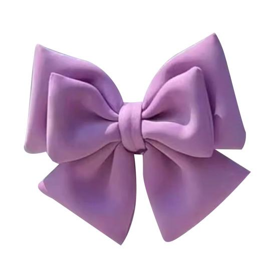 

3D Accessory Bow with Motorcycle Decoration Bowknot Helmet Adhesive Cute Bow Decoration фіолетовий