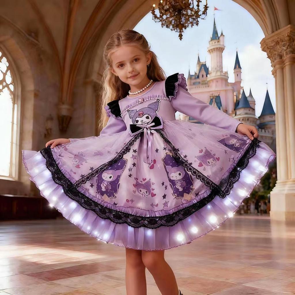 Sukienka zimowa Kuromi Princess Lolita