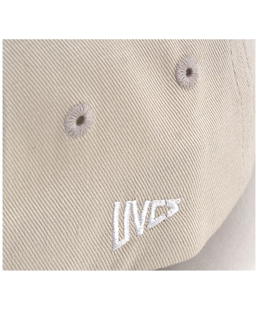 Yunibeosyeolkemiseuteuli Back Logo Cotton Beige Ballcap