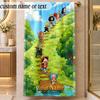 Beach TowelOne Piece Custom Name Text Personalized Soft Towel for Beach Pool Indoor Home Decor Gift