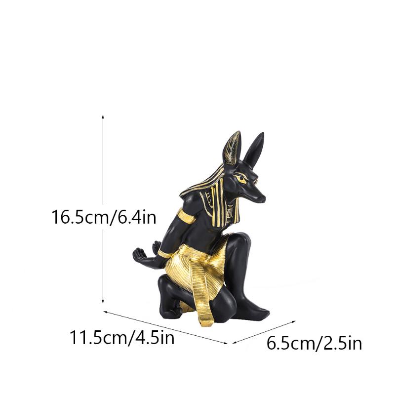 Anubis Resin Crafts Home Living Room Decorated Souvenirs Creative Ancient Egyptian Wine Rack