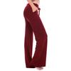 Women's Casual Home Pants Soft Wide Leg Pants With Pocket Loose Yoga Travel Casual Sports Pants