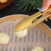 Mehrzweck-Gold-Lebensmittelzange Clips Brot Steak Clip Edelstahl Antihaft Ablassölklemme Heimküchenzubehör Utensilien