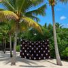 Dark Brown Celestial Blue Stars Quick Drying Bath Towel Microfiber Beach Towel Light Weight Swimming Camping Yoga Beach Out