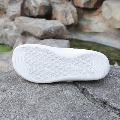 Wide Head Barefoot Shoes Lightweight Soft Sole Men's Outdoor Sports Shoes Low Top Lace-up Leather Surface Casual Shoes Men