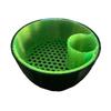 3D Printed Nut Seeds Bowl Snack Storage Container Double Dish with Shell Compartment Pistachios Cherries Fruits Candy Serving Bowl