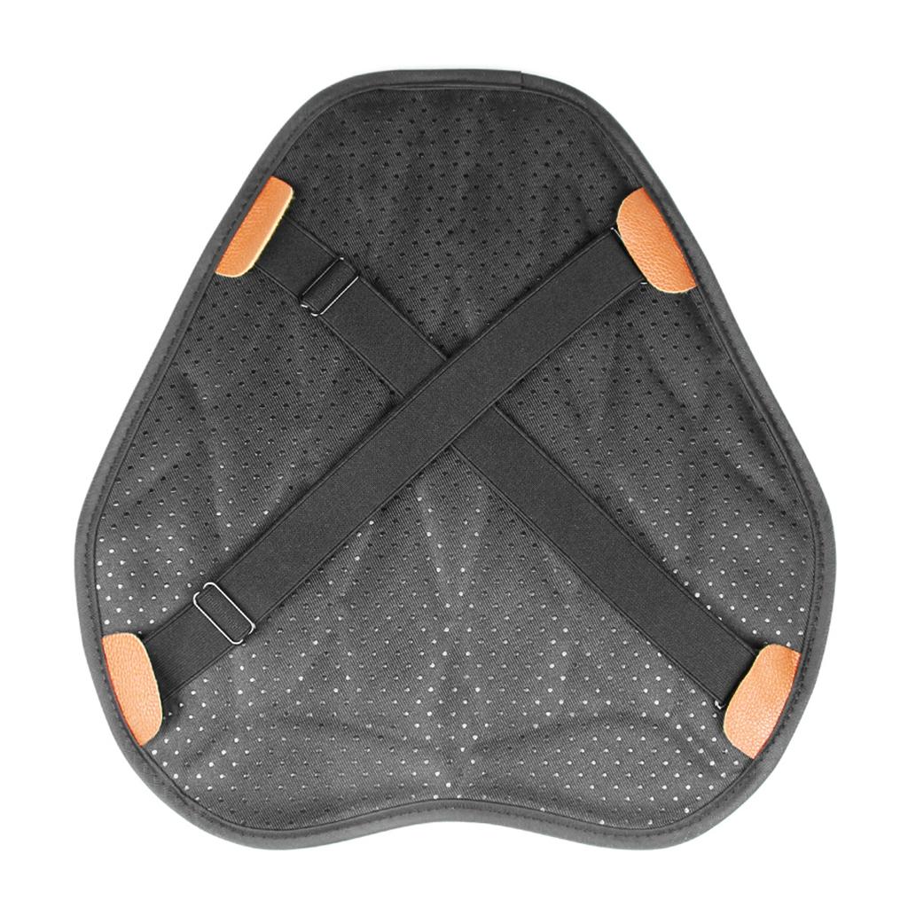 Motorcycle Seat Cushion, Breathable Pressure Relief Seat Cover, Shock Absorbing Pad for Long Rides L