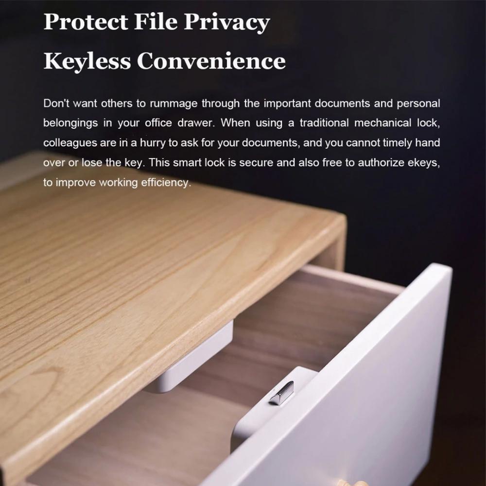 YEELOCK Intelligent Skufflås APP BT Opplåsing Tyverisikring Barnesikkerhet Nøkkelløse Låser