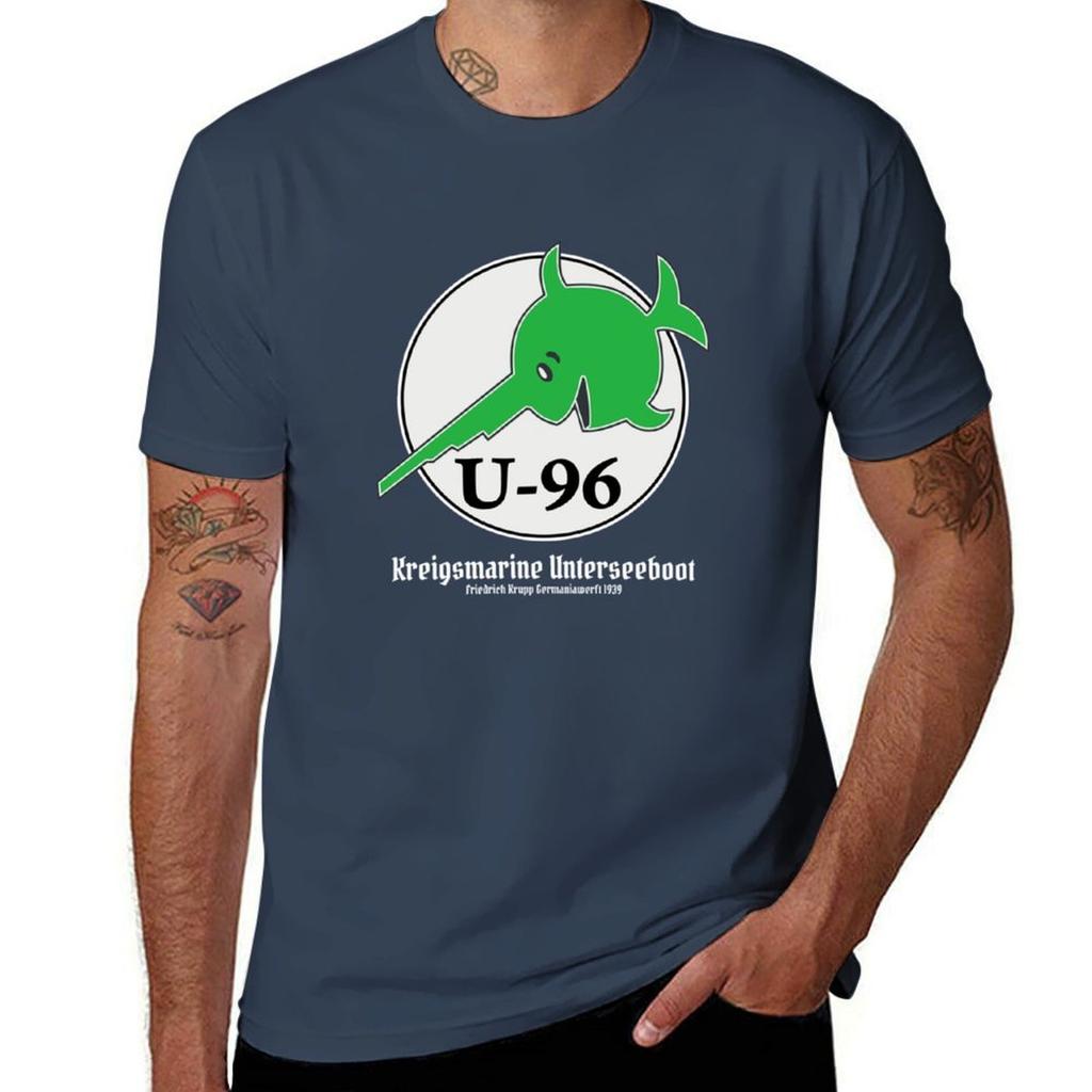 U-96 - Zainspirowany Das Boot T-shirt nowa edycja vintage graficzny t-shirt gładki męski t-shirt