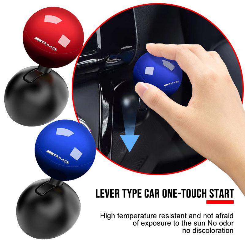 Car One Click Start Button Joystick Car Engine Start Stop Button Joystick Caps For Mercedes-Benz CLS GLC GLK W211 W221 W220 W163