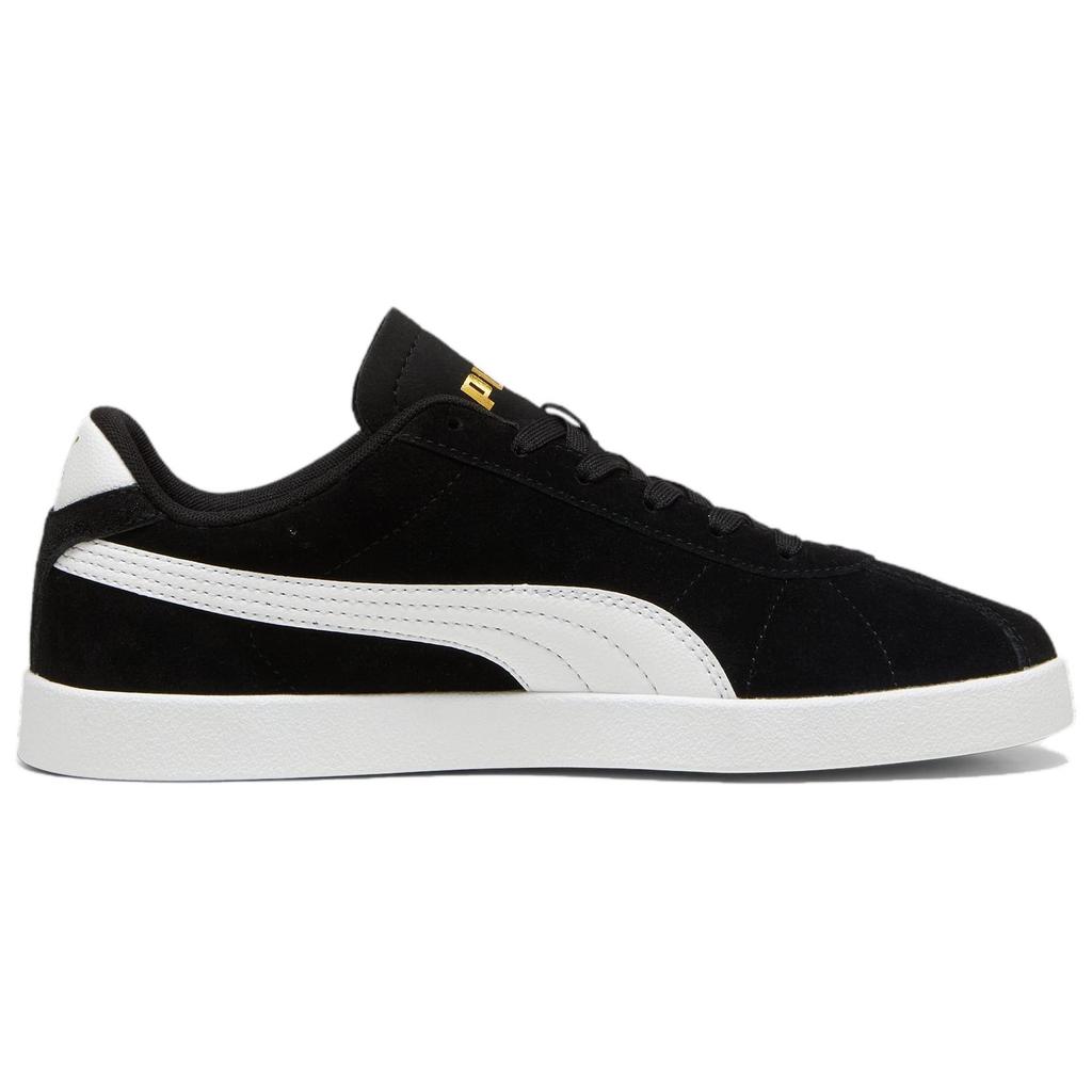 Puma Club Comfortable Versatile Low-Top Sneakers Unisex Sneakers Black 397444-01