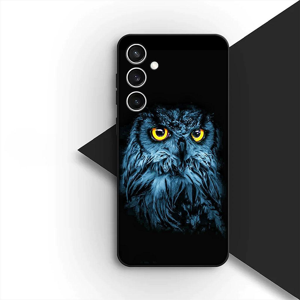 Owl Cartoon Phone Cover Soft Case for Apple iPhone 17 Air 12 13 Pro Max Mini ProMax 7 + 8 Plus Casing