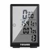 TOSUOD Wireless Bicycle Cycle Computer with Large LCD Distance CR2032 Lightweight and Compatible with Road Hybrid and MTBs Screen, Waterproof,