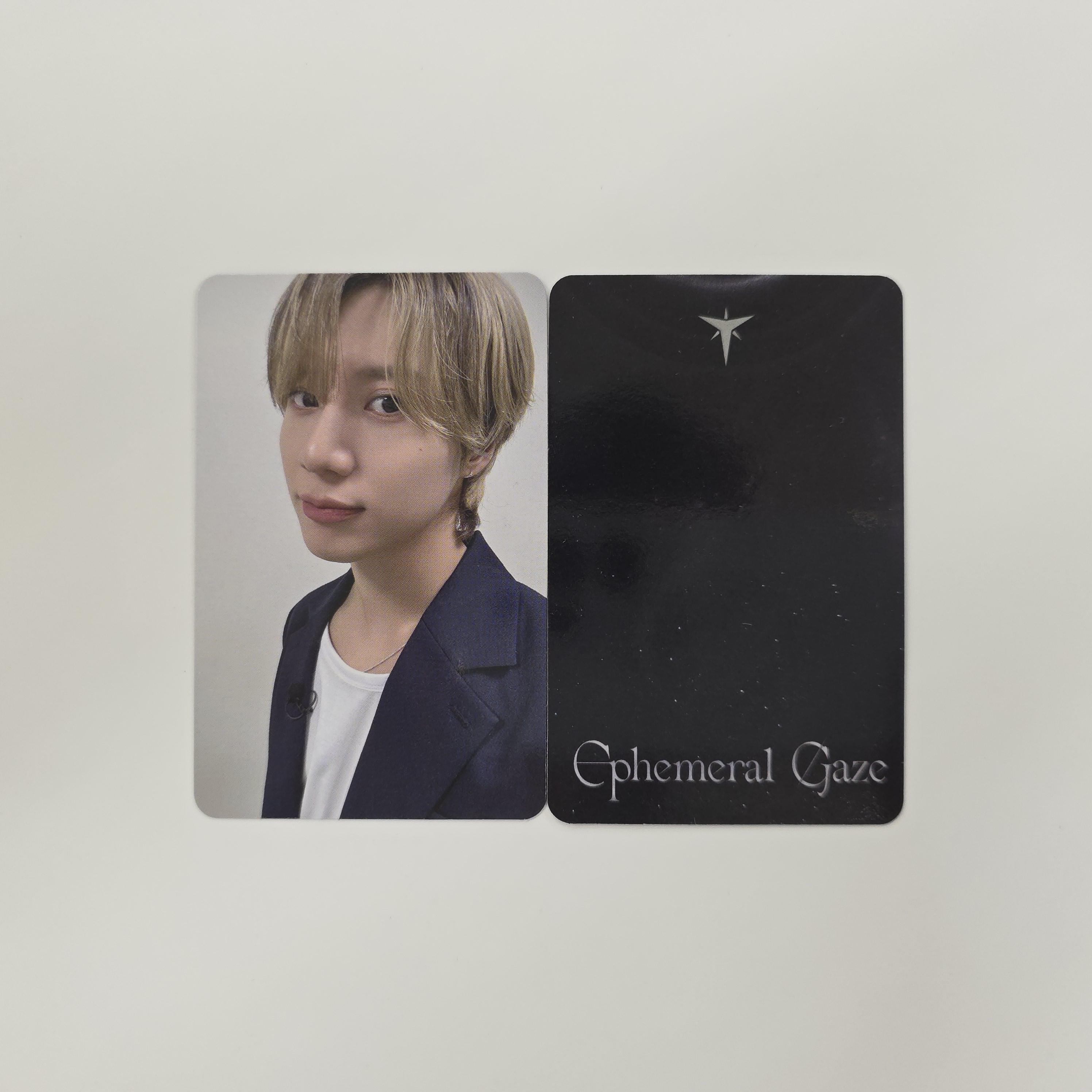 

Специальная фотокарточка Ephemeral Gaze мирового тура SHINee 2024 TAEMIN B ver.