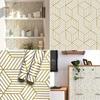 3D Geometric Self-Adhesive PVC Wall Stickers Waterproof Renovation Decals for Furniture Bedroom Living Room Wall & Home Decor