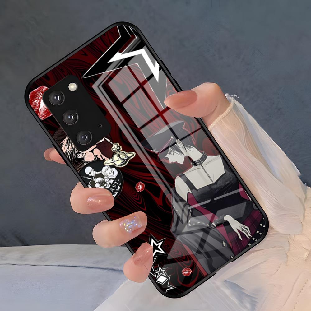 N-Nana Osaki Anime Phone Case For Samsung A25 A13 A33 5G A54 A36 A35 A56 A52 A14 Shockproof Glass Cover