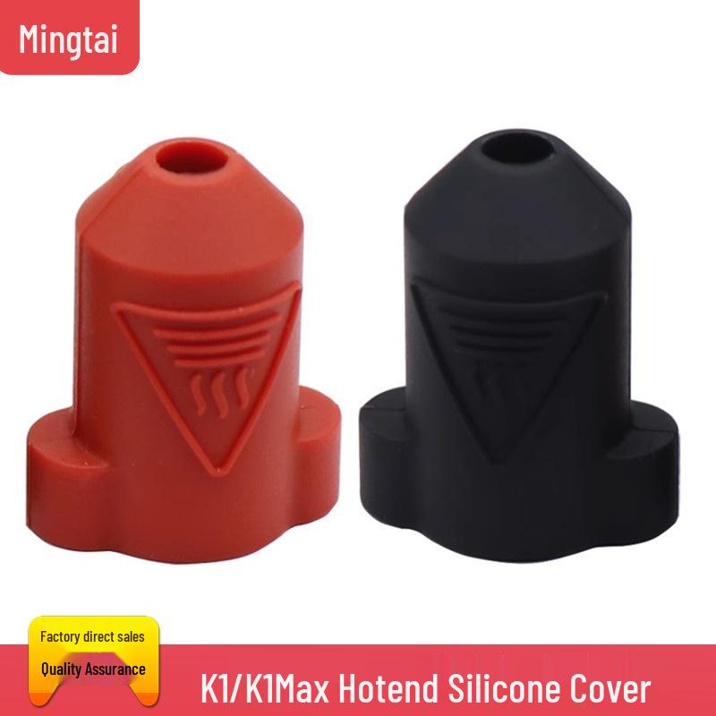 Силиконовый термоизоляционный чехол для хотенда 3D-принтера Creality K1/K1 Max K1 Silicone Cover Red