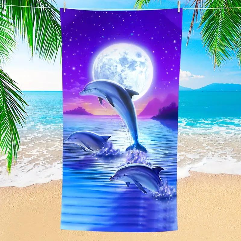 Minimalist Daisy Print Beach Towel Cute Floral Line Art Design Quick Dry Towel for Women Girls 50x100cm