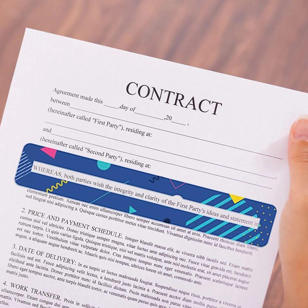 Paski do czytania pasków śledzących Paski do czytania z przewodnikiem Odczytywanie pasków zakreślaczy Asst