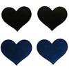 2Pcs Women'Sheart Adhesive Nipple Covers Pads Body Breasts Stickers Disposable